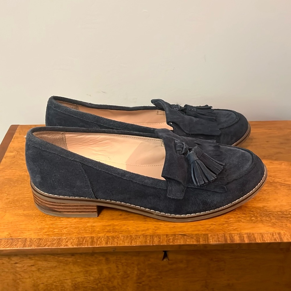 Michael Shannon tassel loafers